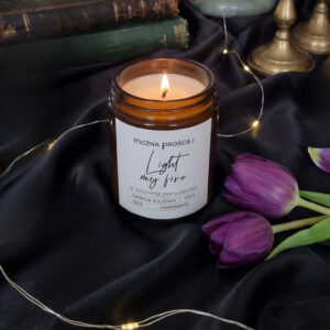 Świeca sojowa "Enjoy the Silence" — kolekcja Light My Fire